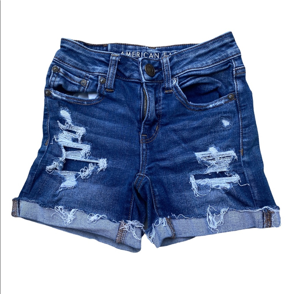 American Eagle Nex(X)t level denim shorts